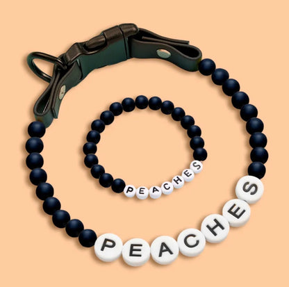 Matching Dog Collars And Bracelets
