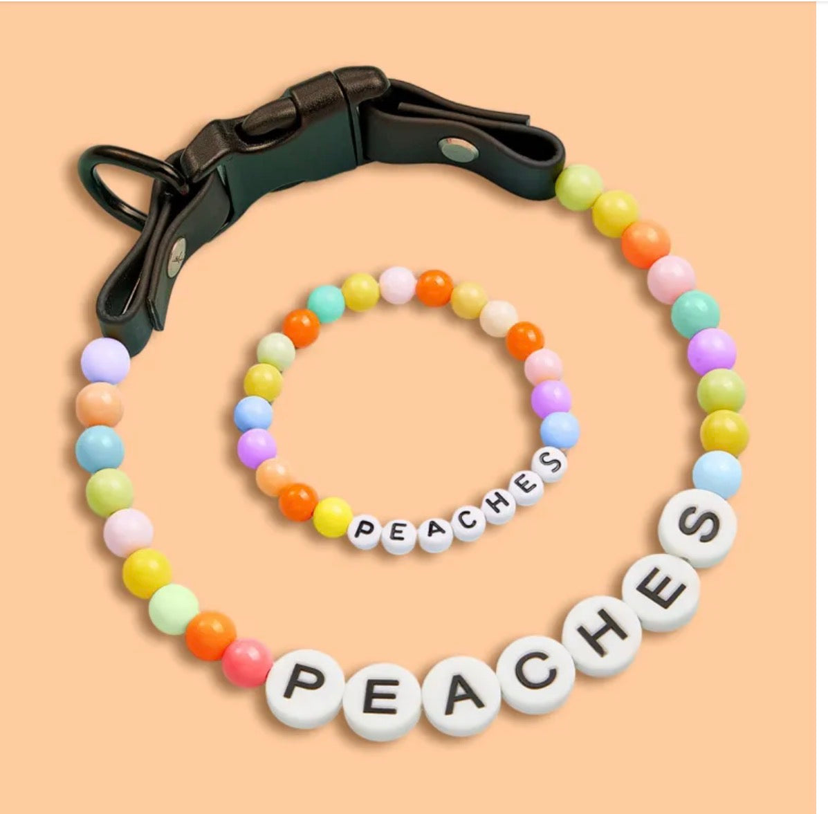 Matching Dog Collars And Bracelets
