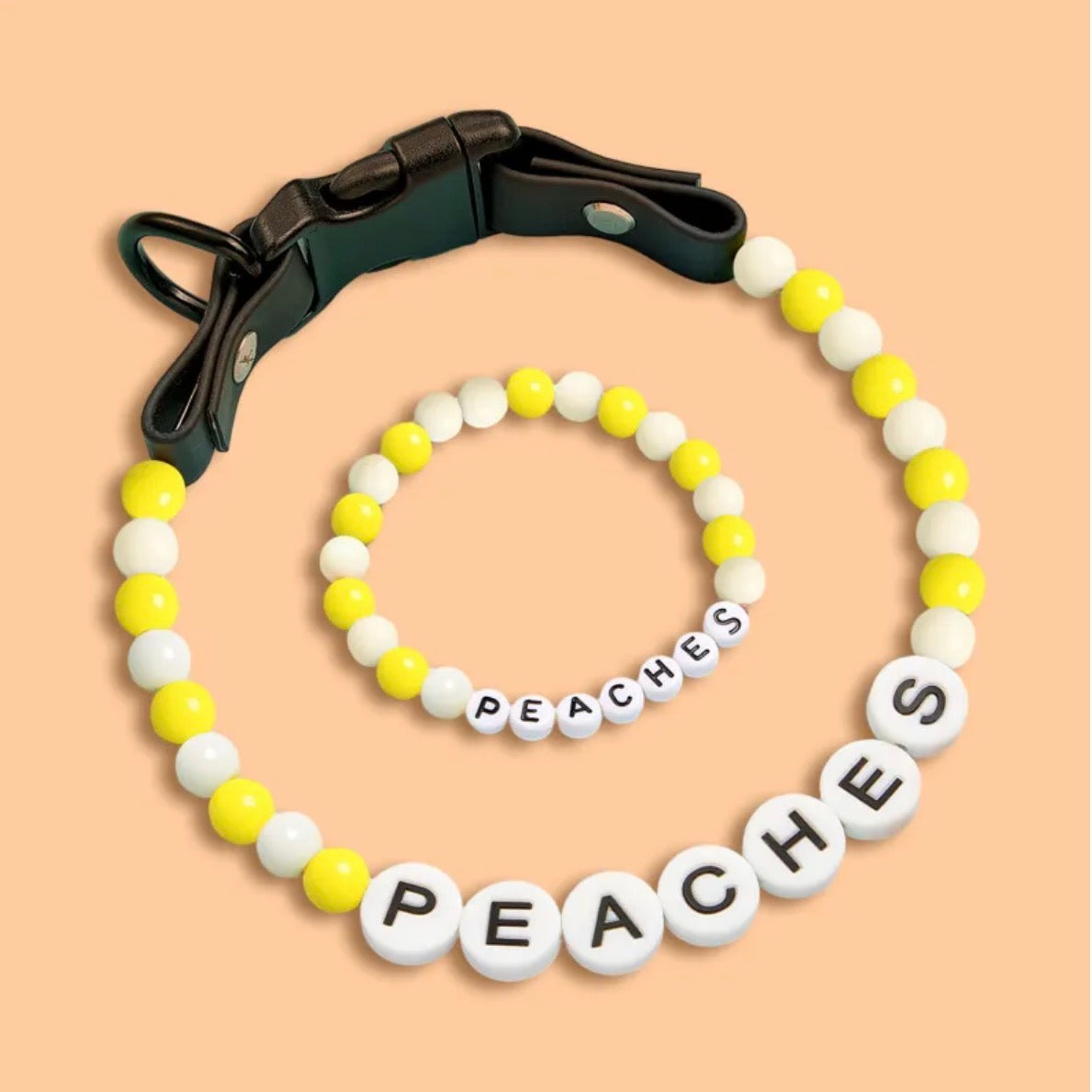Matching Dog Collars And Bracelets
