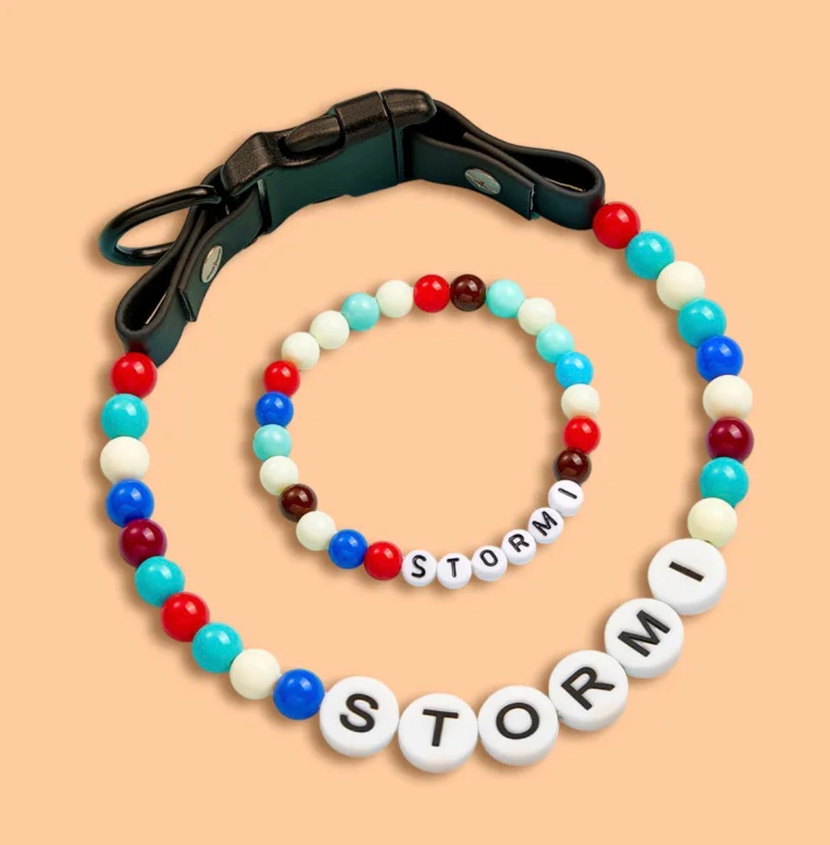 Matching Dog Collars And Bracelets