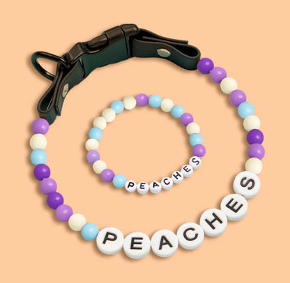 Matching Dog Collars And Bracelets