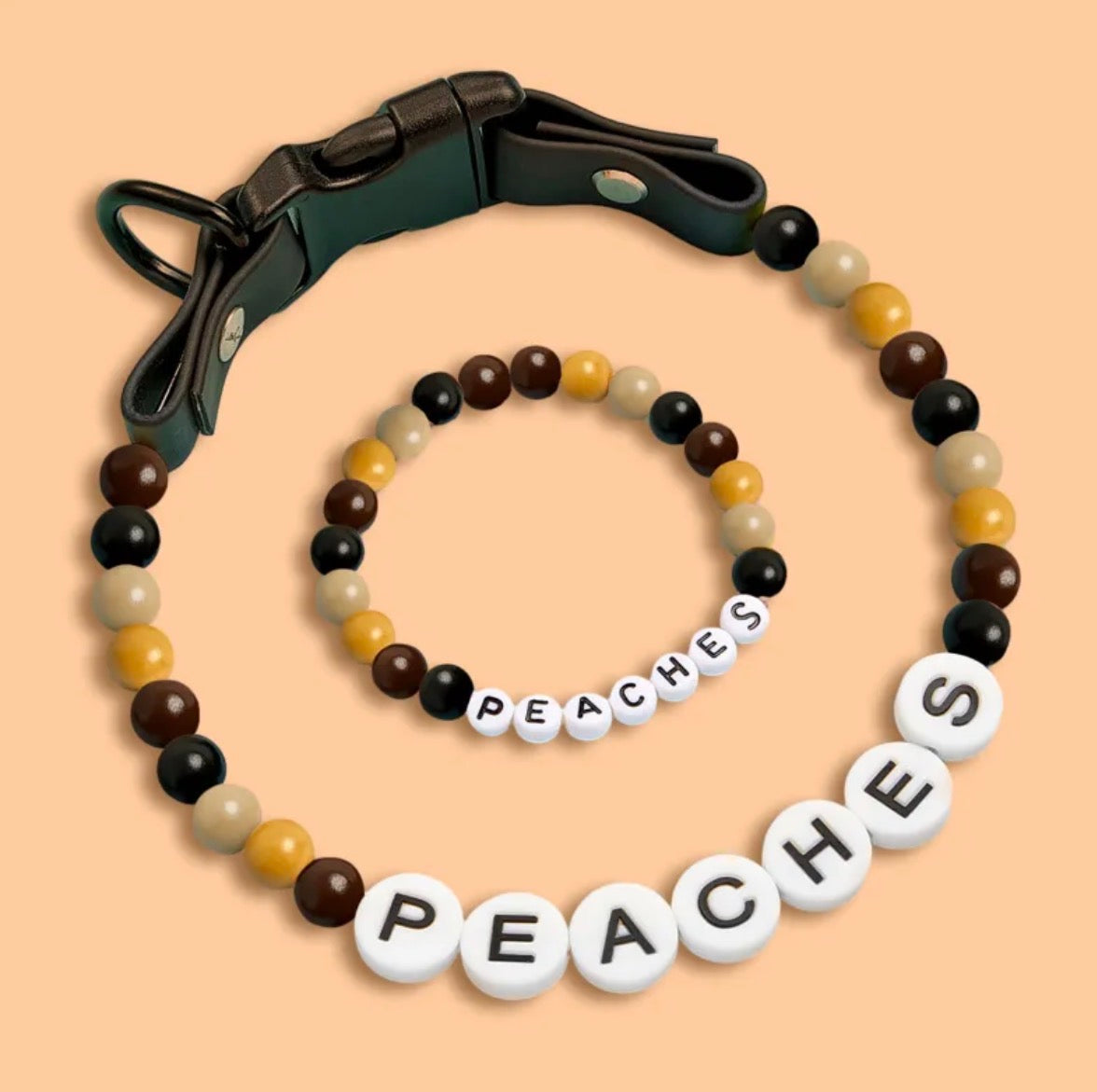 Matching Dog Collars And Bracelets
