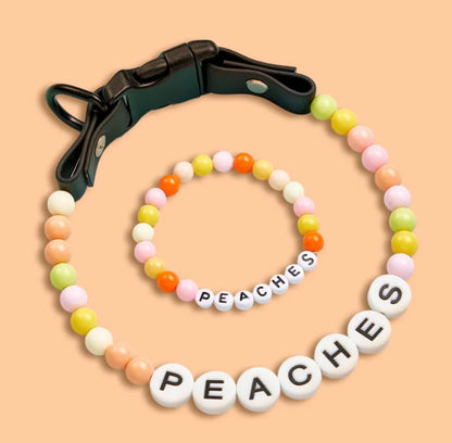 Matching Dog Collars And Bracelets